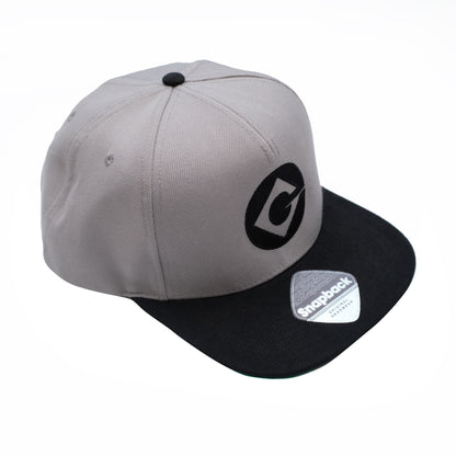 Grey-Black - Back - Minions Mens Gru Symbol Baseball Cap