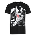 Black-White - Front - Venom Mens T-Shirt