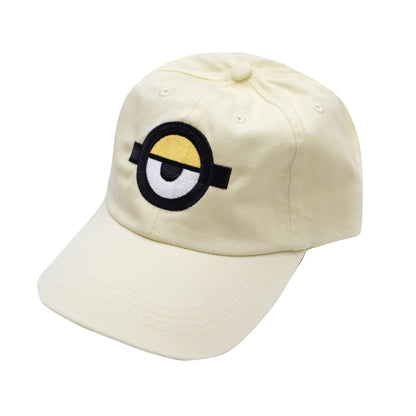Pastel Lemon - Side - Minions Mens Eye Baseball Cap