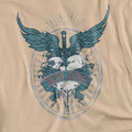 Sand - Back - Bon Jovi Unisex Adult Winged Heart T-Shirt