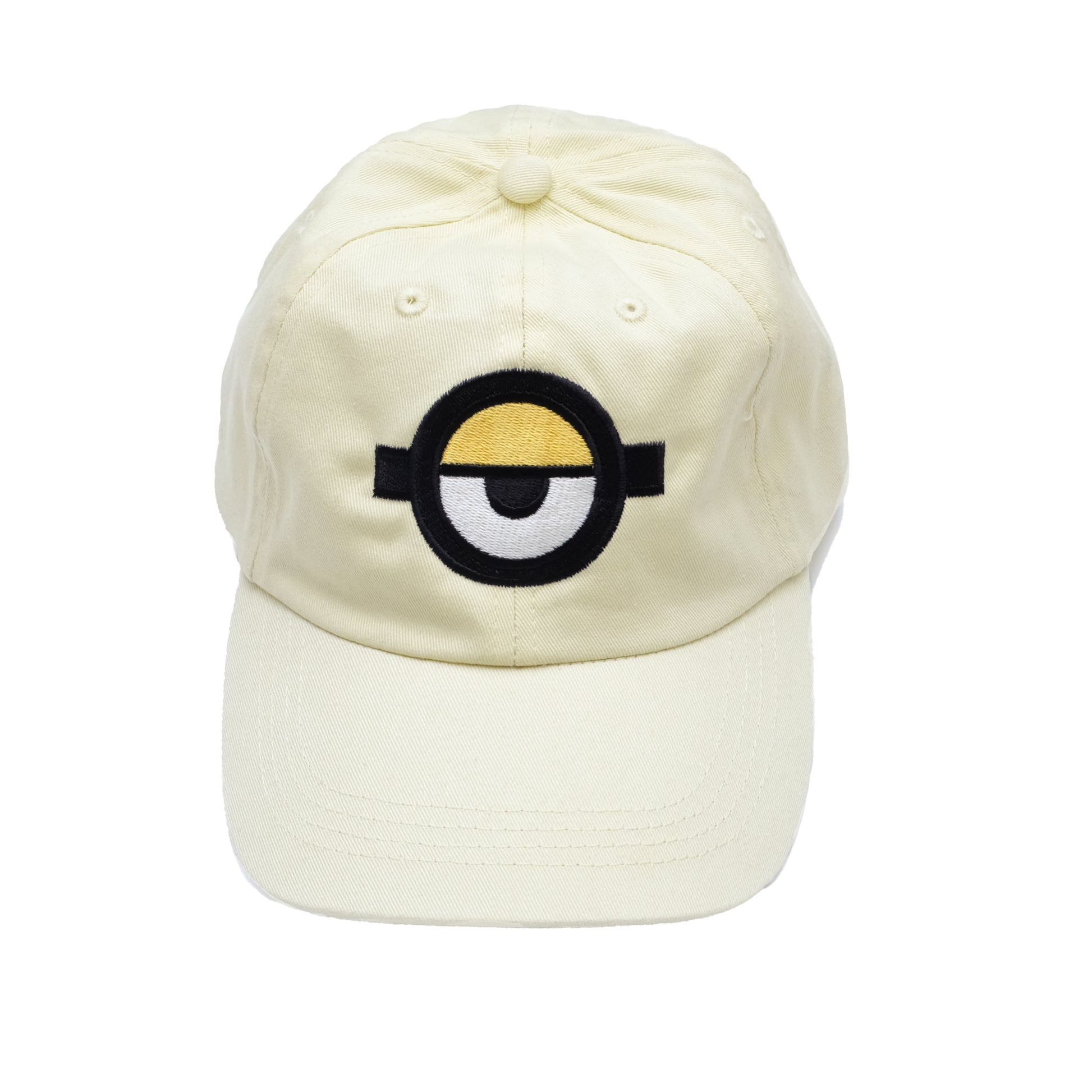 Pastel Lemon - Front - Minions Mens Eye Baseball Cap