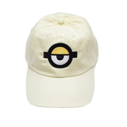 Pastel Lemon - Front - Minions Mens Eye Baseball Cap