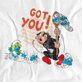 White - Side - The Smurfs Unisex Adult Got You! Gargamel T-Shirt