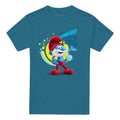 Slate - Front - The Smurfs Unisex Adult The Smurf Is The Limit Papa Smurf T-Shirt
