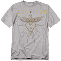 Athletic Heather - Front - Bon Jovi Unisex Adult Greatest Hits T-Shirt