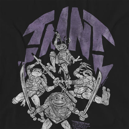 Black - Side - Teenage Mutant Ninja Turtles: Mutant Mayhem Womens-Ladies World Tour T-Shirt