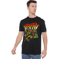 Black - Back - Teenage Mutant Ninja Turtles: Mutant Mayhem Unisex Adult Raph T-Shirt