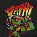 Black - Side - Teenage Mutant Ninja Turtles: Mutant Mayhem Unisex Adult Raph T-Shirt