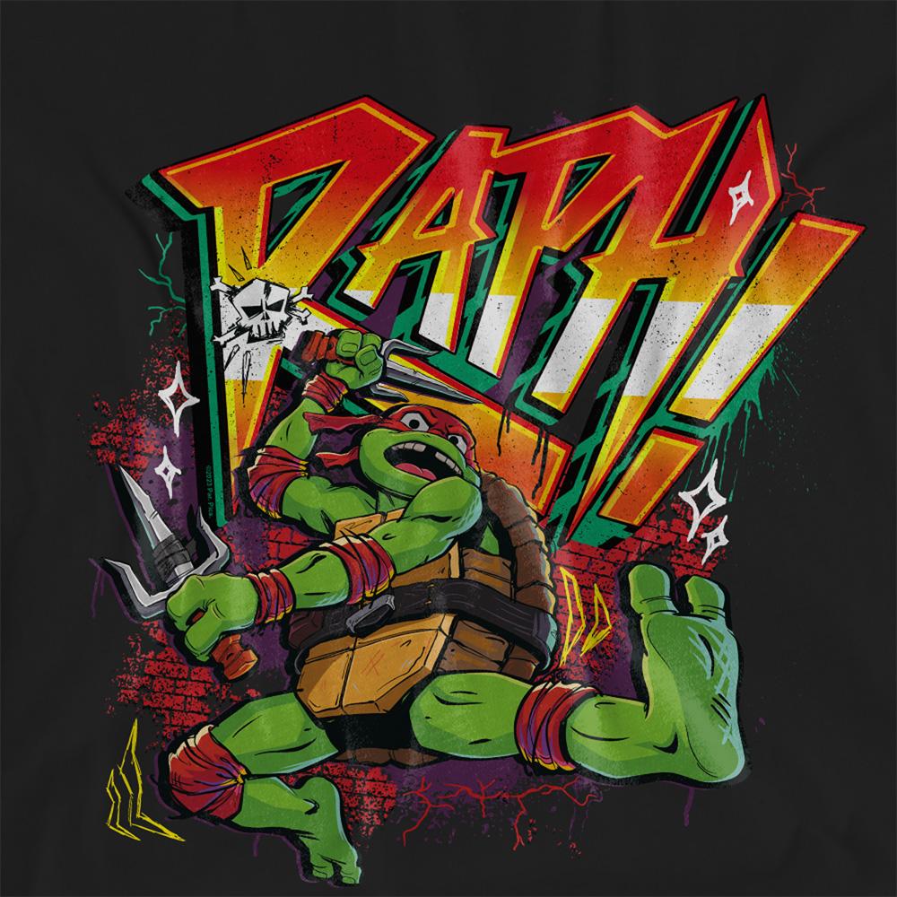 Black - Side - Teenage Mutant Ninja Turtles: Mutant Mayhem Womens-Ladies Raph T-Shirt
