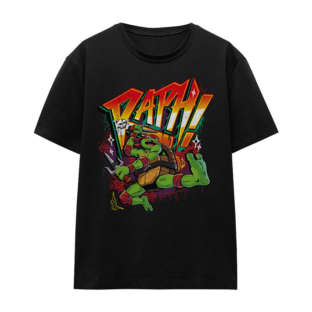Black - Front - Teenage Mutant Ninja Turtles: Mutant Mayhem Womens-Ladies Raph T-Shirt