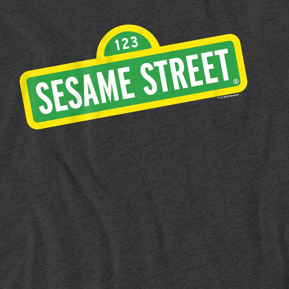Red - Side - Sesame Street Unisex Adult Furry Friend Little Mouse Heather T-Shirt