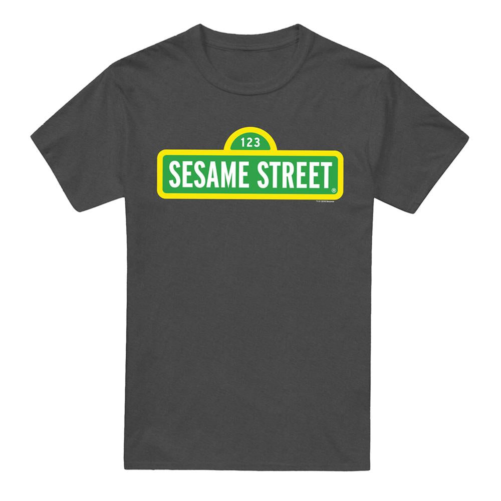 Red - Front - Sesame Street Unisex Adult Furry Friend Little Mouse Heather T-Shirt