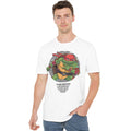 White - Back - Teenage Mutant Ninja Turtles: Mutant Mayhem Unisex Adult Raphael Pose T-Shirt