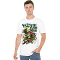 White - Back - Teenage Mutant Ninja Turtles: Mutant Mayhem Unisex Adult Turtle Time Group T-Shirt