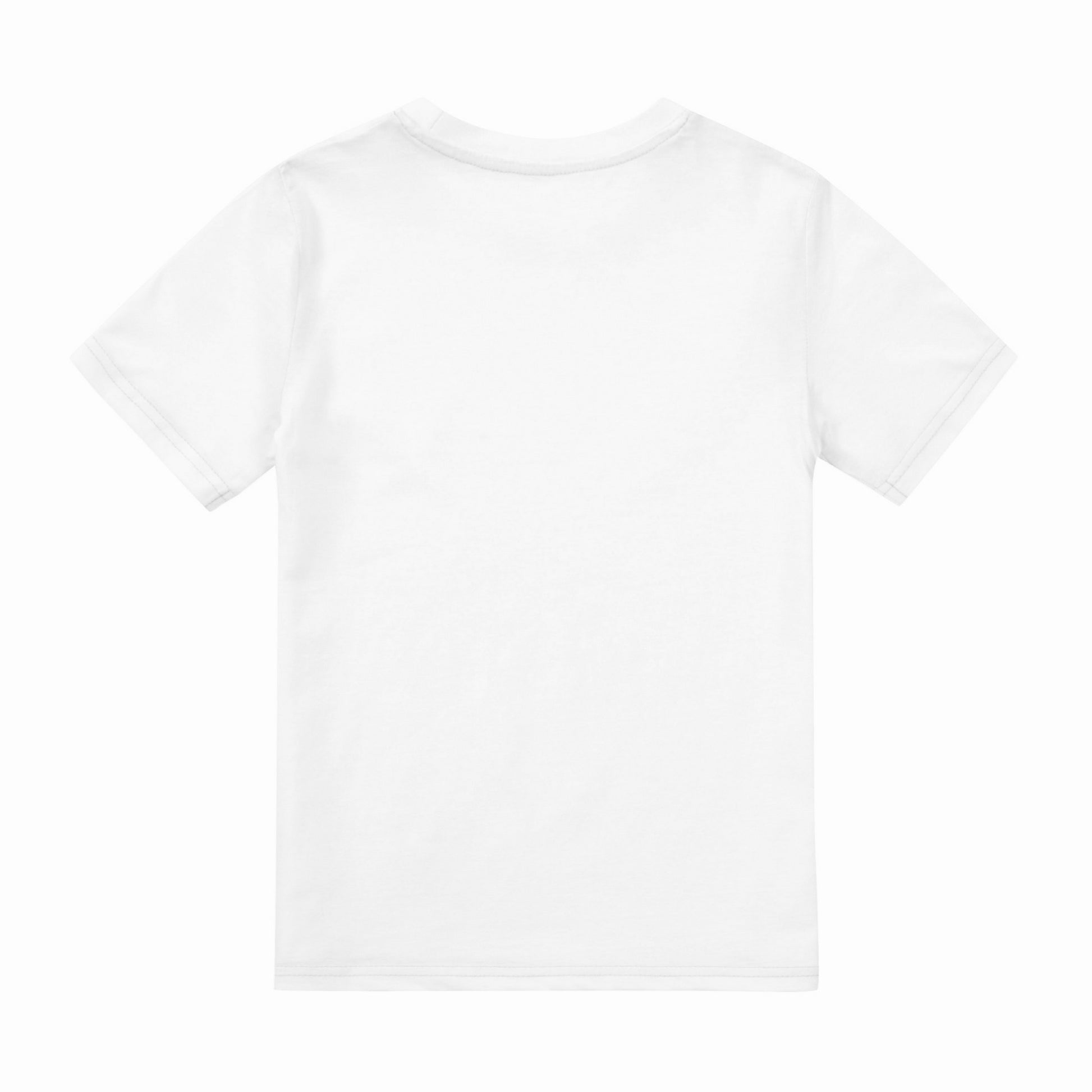 White - Back - Captain America Childrens-Kids Ziptone Shield T-Shirt