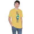 Banana Yellow - Back - The Smurfs Unisex Adult Blue Blonde And Proud Smurfette T-Shirt