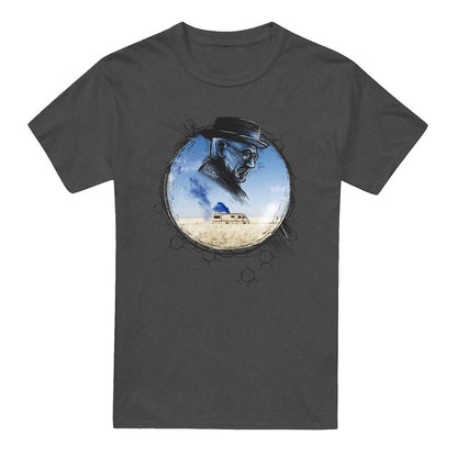 Charcoal - Front - Breaking Bad Unisex Adult Crystal T-Shirt