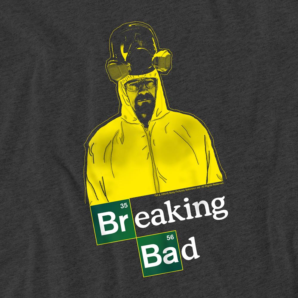 Charcoal - Side - Breaking Bad Unisex Adult Heisenberg T-Shirt