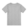 Sports Grey - Back - Captain America Childrens-Kids Drip Shield T-Shirt