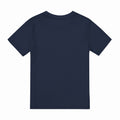 Navy - Back - Captain America Childrens-Kids Drip Shield T-Shirt