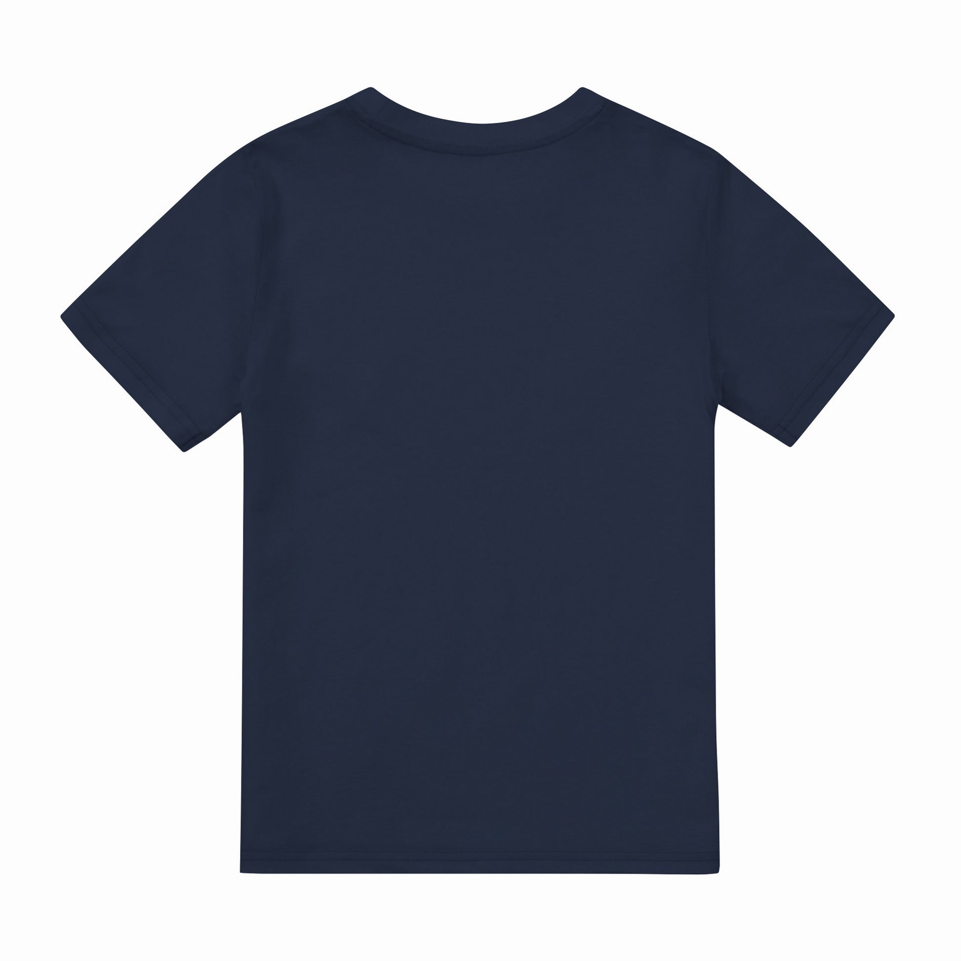 Navy - Back - Captain America Childrens-Kids Drip Shield T-Shirt