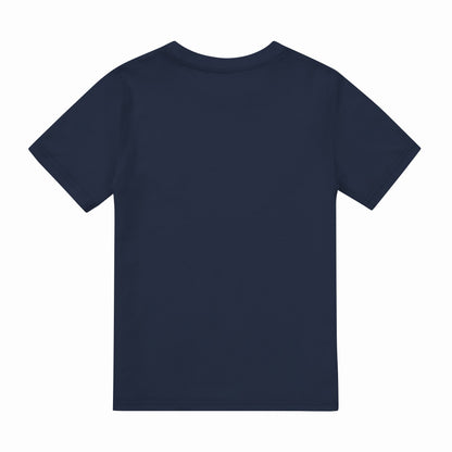 Navy - Back - Captain America Childrens-Kids Drip Shield T-Shirt