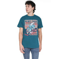 Slate - Back - The Smurfs Unisex Adult Blues Show Poster T-Shirt