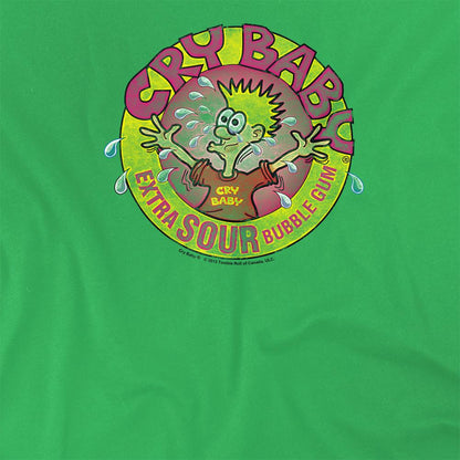 Kelly Green - Side - Dubble Bubble Unisex Adult Logo T-Shirt