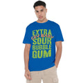 Royal Blue - Back - Dubble Bubble Unisex Adult Extra Sour T-Shirt
