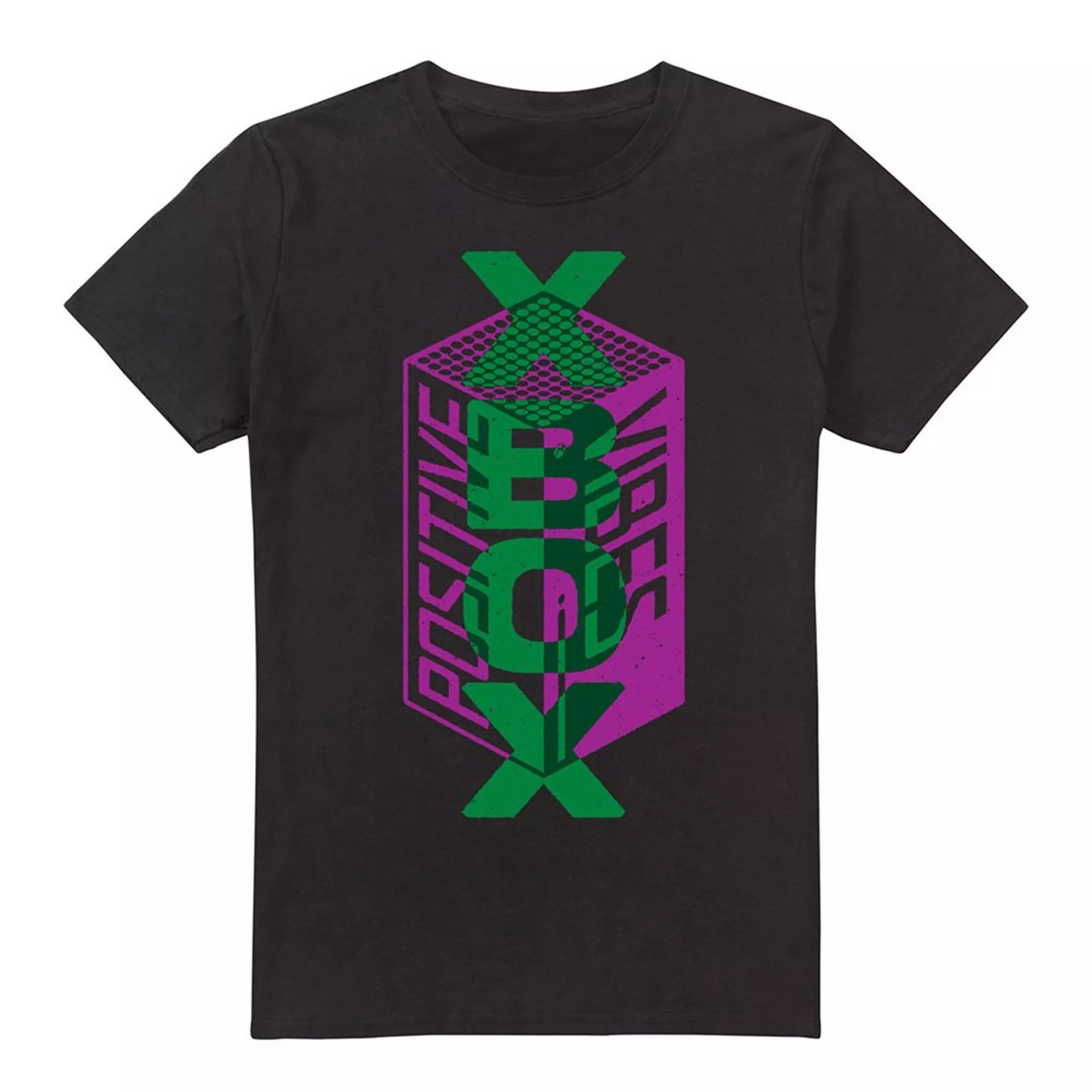 Black - Front - Xbox Mens Positive Vibes T-Shirt