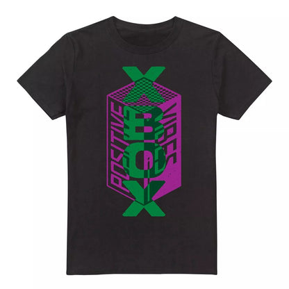 Black - Front - Xbox Mens Positive Vibes T-Shirt