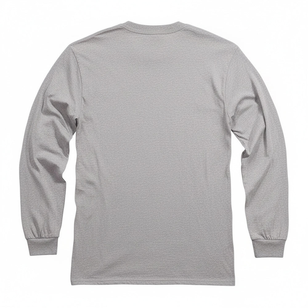 Athletic - Back - Dubble Bubble Unisex Adult Tongue Splashers Logo Heather Long-Sleeved T-Shirt