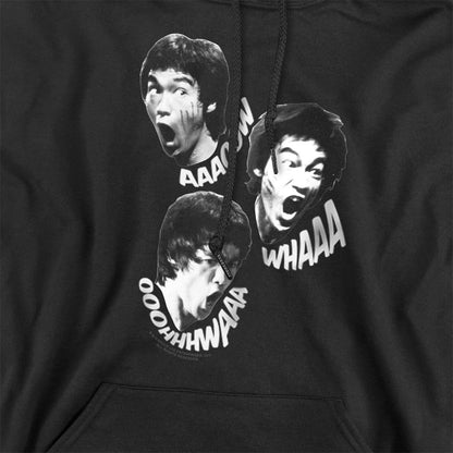 Black - Pack Shot - Bruce Lee Unisex Adult Sounds Of The Dragon Hoodie