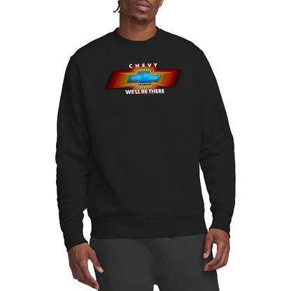 Black - Lifestyle - Chevrolet Unisex Adult Chevy Well Be There TV Spot Sweatshirt