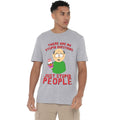 Sports Grey - Side - South Park Mens Mr Garison Heather T-Shirt