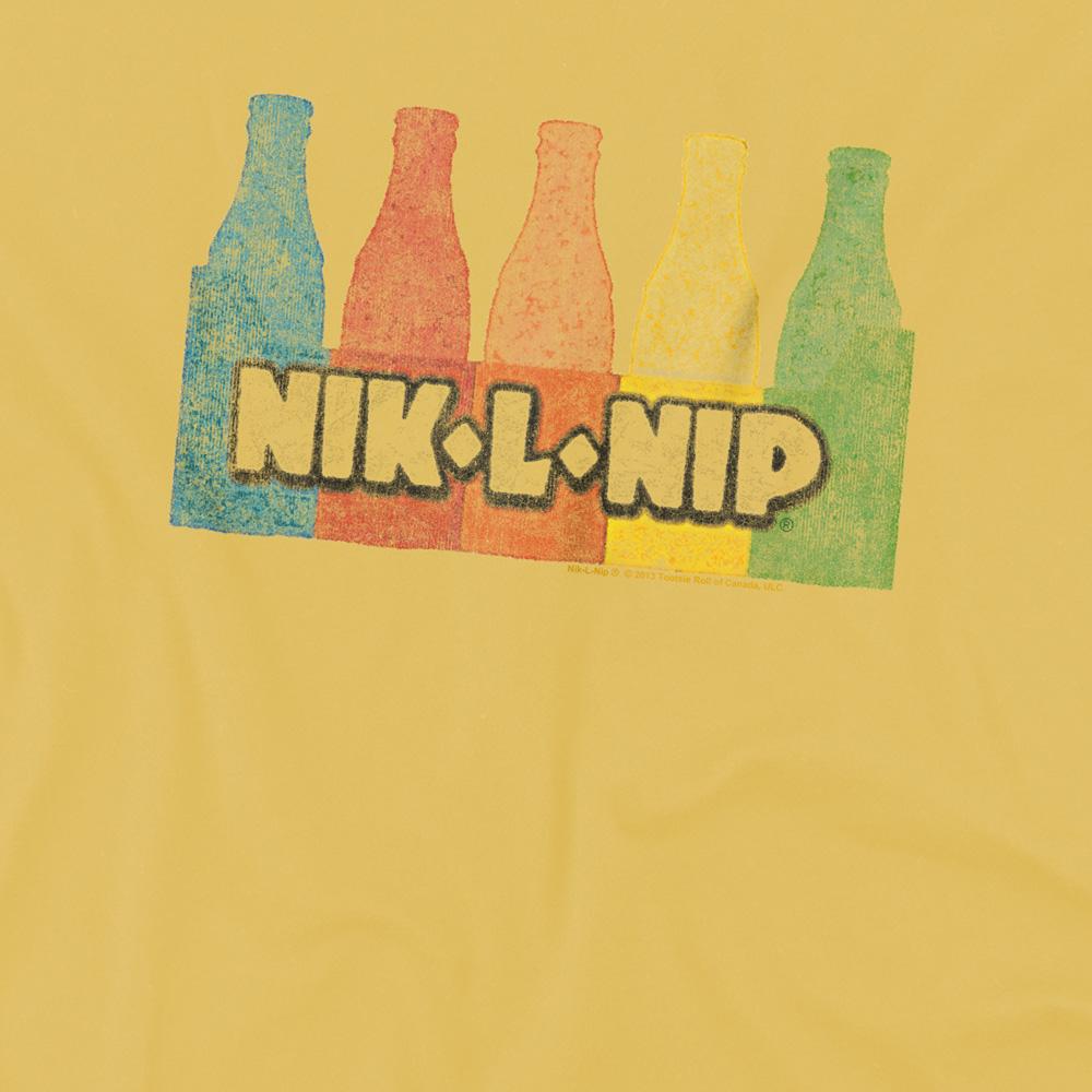 Banana Yellow - Side - Dubble Bubble Unisex Adult Vintage T-Shirt