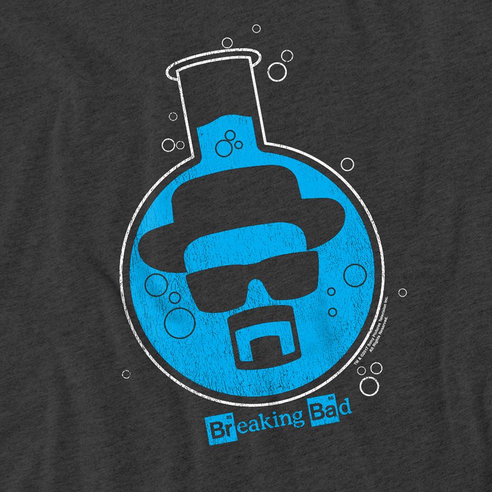 Charcoal - Side - Breaking Bad Unisex Adult Bad Breaker Heather T-Shirt