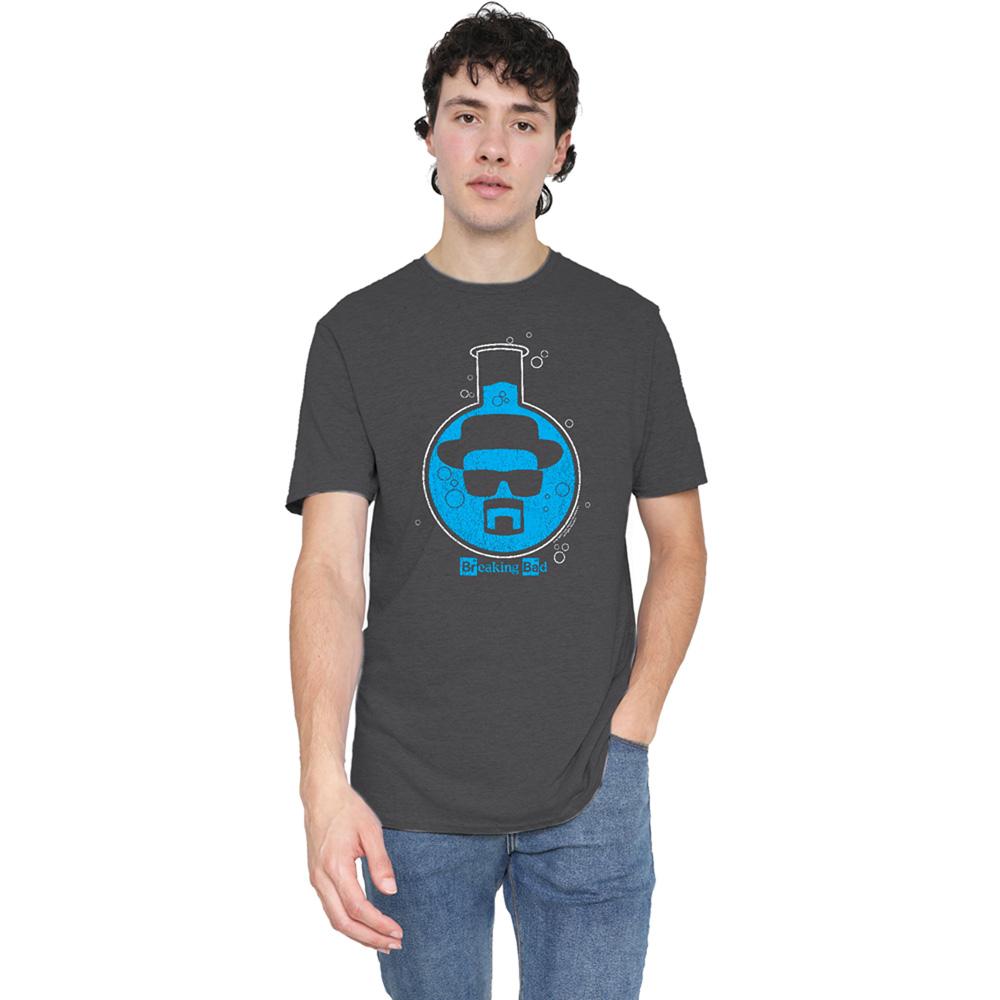 Charcoal - Lifestyle - Breaking Bad Unisex Adult Bad Breaker Heather T-Shirt
