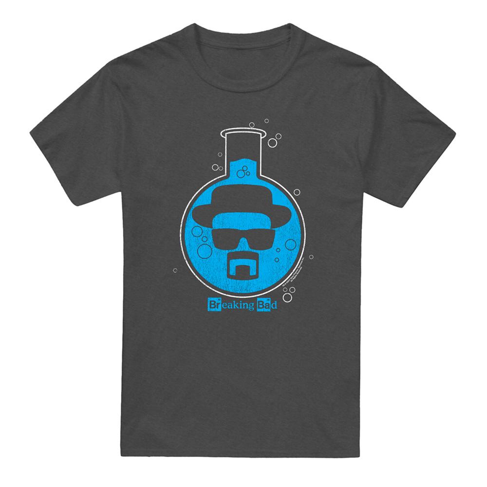 Charcoal - Front - Breaking Bad Unisex Adult Bad Breaker Heather T-Shirt