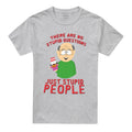 Sports Grey - Front - South Park Mens Mr Garison Heather T-Shirt