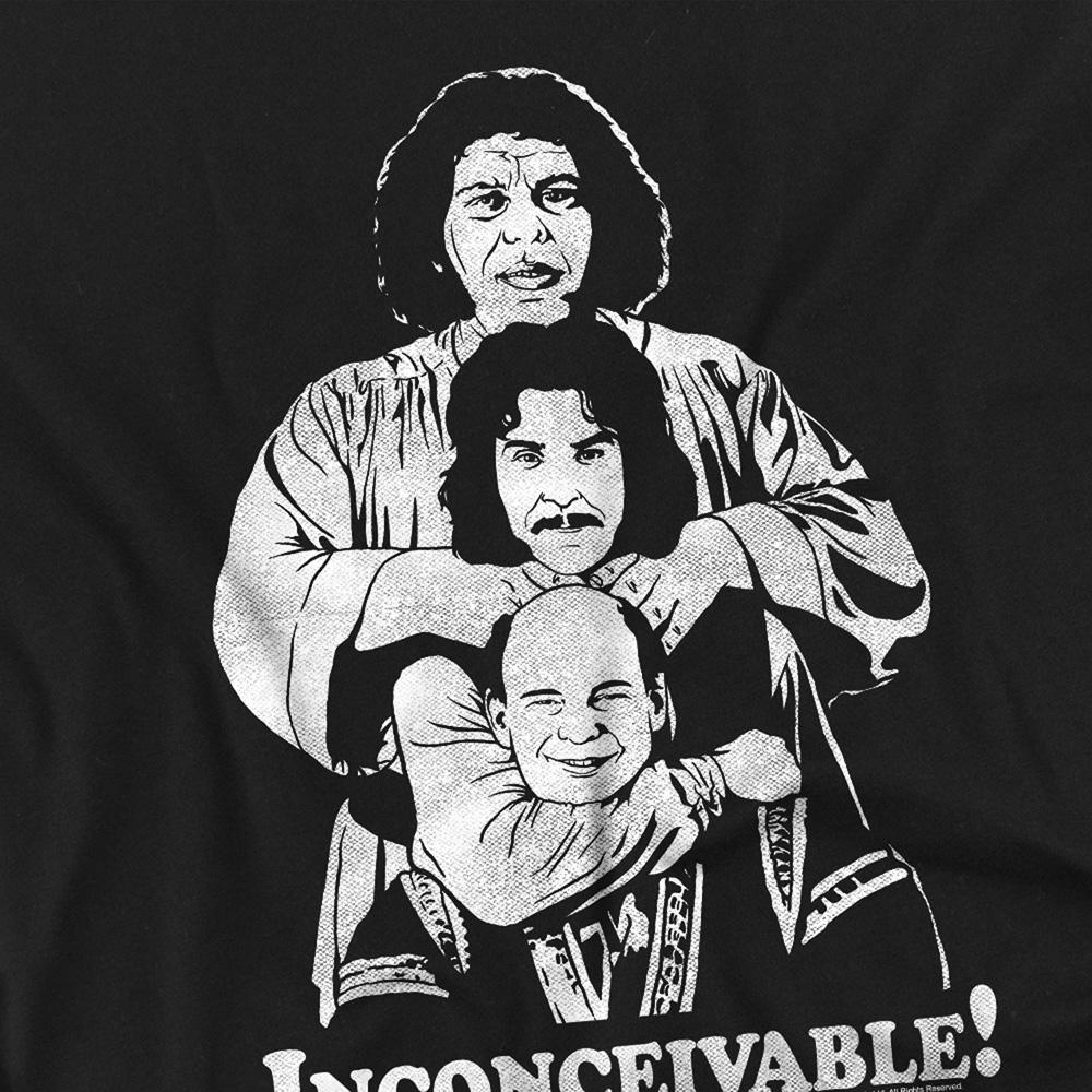 Black - Side - The Princess Bride Unisex Adult Inconceivable! Long-Sleeved T-Shirt