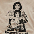 Sand - Side - The Princess Bride Unisex Adult Inconceivable! T-Shirt