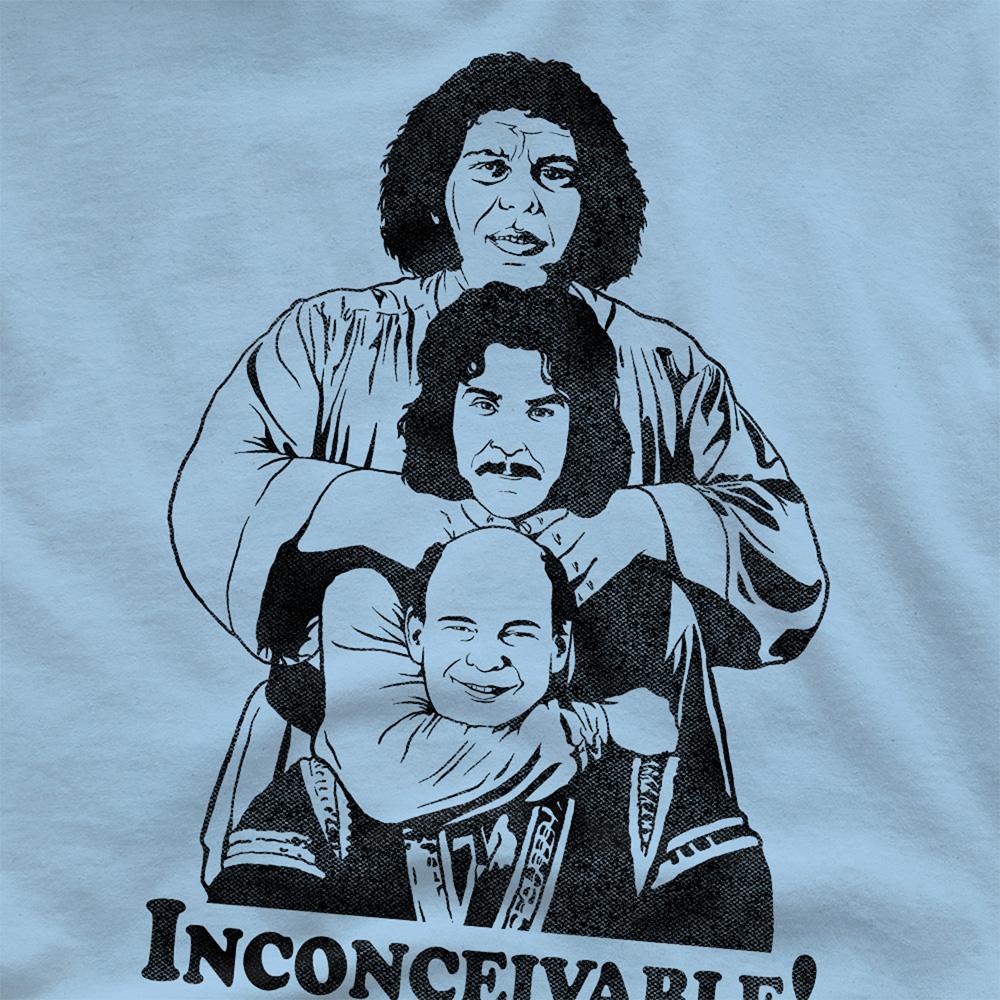 Light Blue - Side - The Princess Bride Unisex Adult Inconceivable! T-Shirt