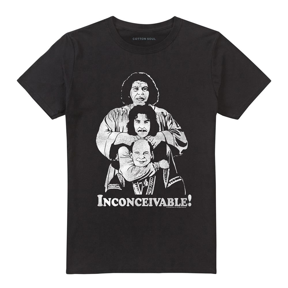 Black - Front - The Princess Bride Unisex Adult Inconceivable! T-Shirt