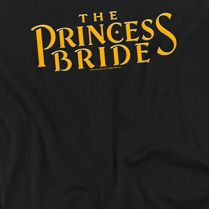 Black - Side - The Princess Bride Unisex Adult Logo T-Shirt