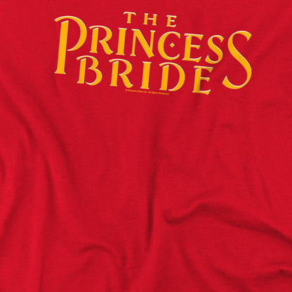 Red - Side - The Princess Bride Unisex Adult Logo T-Shirt