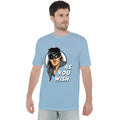 Light Blue - Back - The Princess Bride Unisex Adult As You Wish T-Shirt