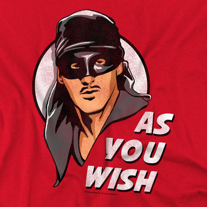 Light Blue - Front - The Princess Bride Unisex Adult As You Wish T-Shirt