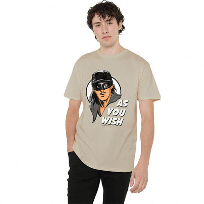 Sand - Side - The Princess Bride Unisex Adult As You Wish T-Shirt
