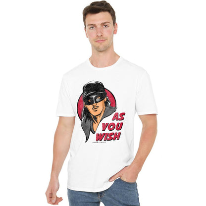 White - Lifestyle - The Princess Bride Unisex Adult As You Wish T-Shirt